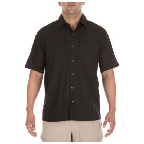 5.11 Tactical Freedom Flex Short Sleeve Shirt-Black-L